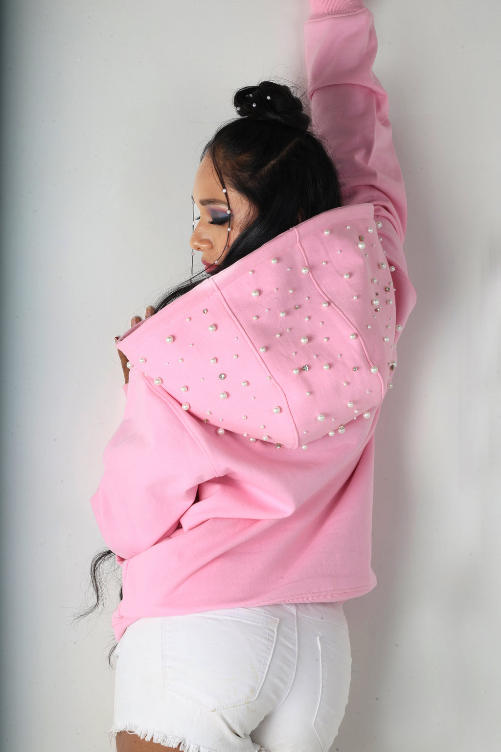 Pearl Pink hoodie