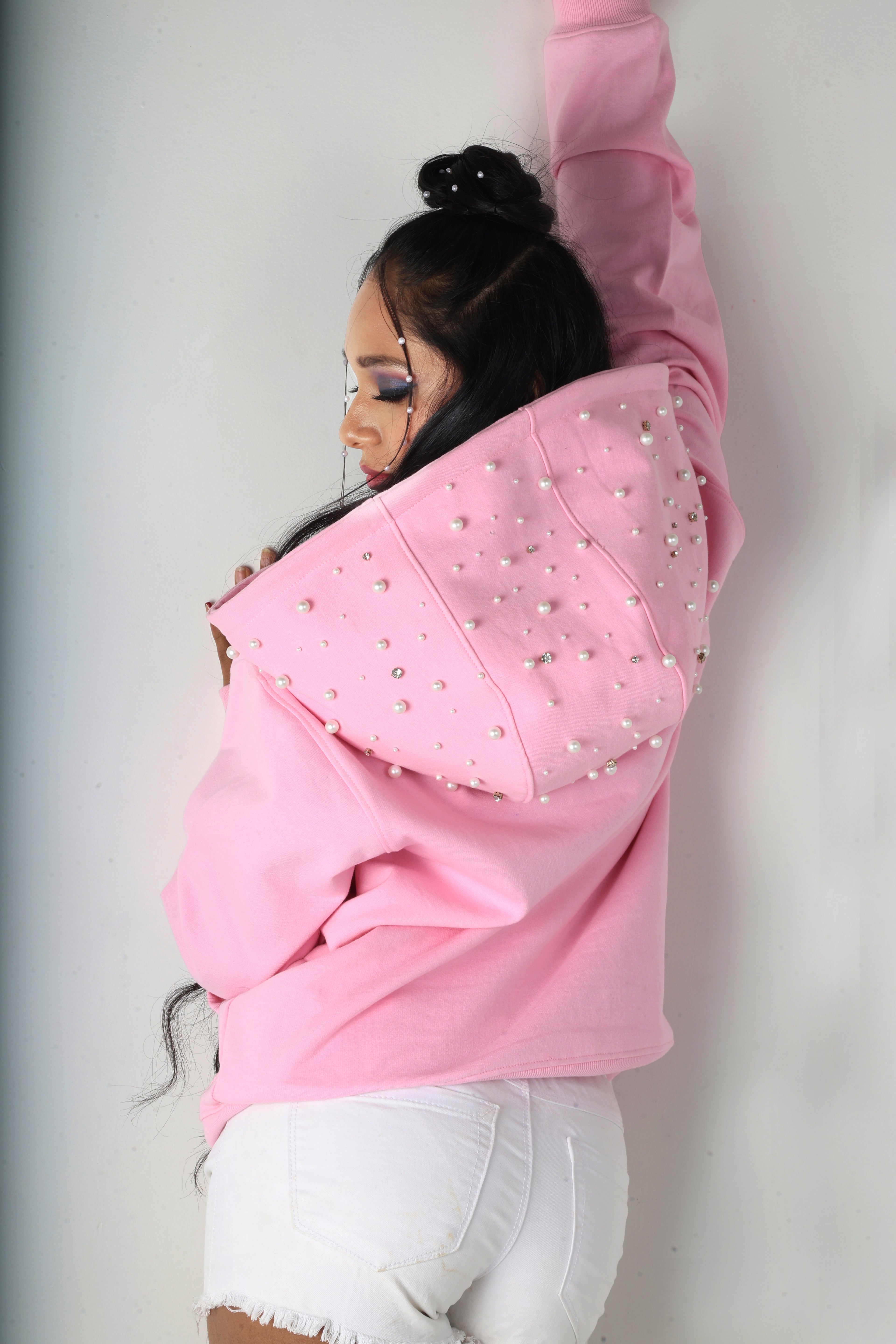 Pearl Pink hoodie